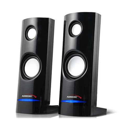 Haut-parleurs pour ordinateur portable USB 2.0 Audiocore AC870