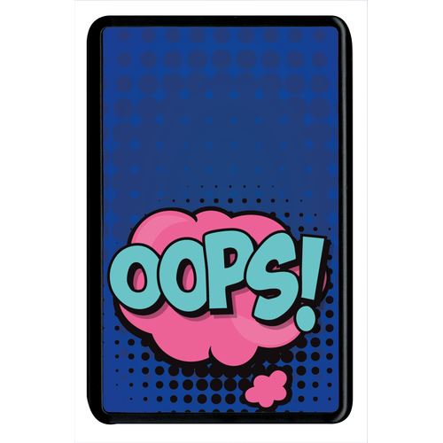 Coque Amazon Kindle Fire 7 Oops Fond Bleu Lectrique