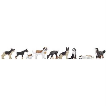Noch - 9 Figurines Animaux De La Ferme Pour Modélisme Ferroviaire - Décoration Diorama Paysage - 3