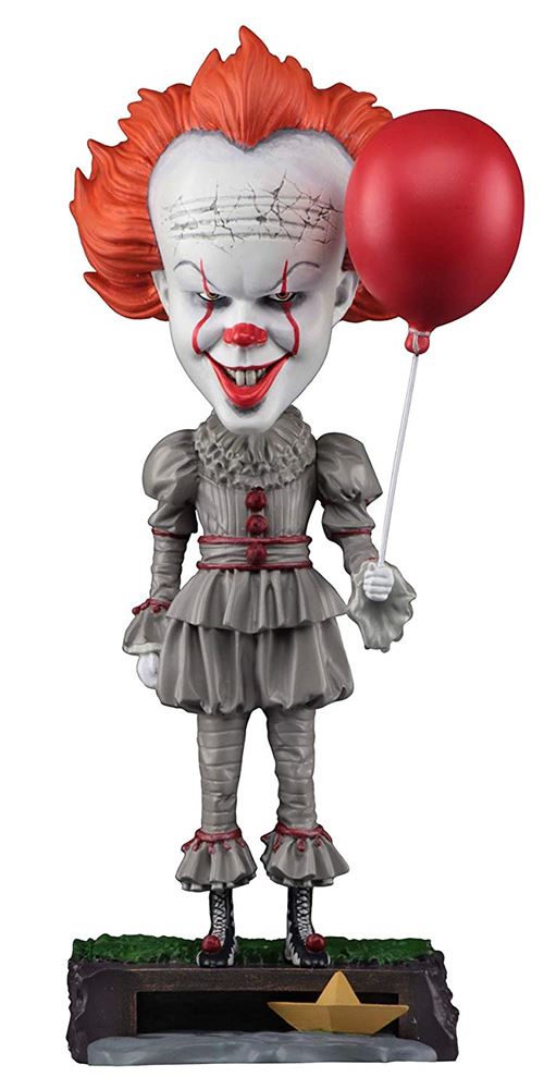 NECA IT Movie 2017 Pennywise 23cm Head Knocker Bobblehead Figurine