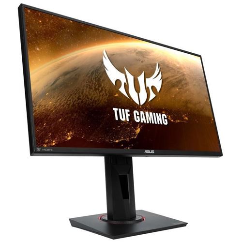 ASUS TUF Gaming VG258QM - LED-monitor - 24.5 - 1920 x 1080 Full HD (1080p) @ 280 Hz - TN - 400 cd/m² - 1000:1 - 0.5 ms - 2xHDMI, DisplayPort - luidsprekers