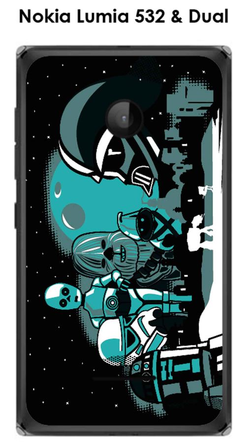 Coque Nokia Lumia 532 & Dual design dark-scene