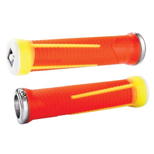 ODI Ag-1 Signature ODI Ag-1 Aaron Gwin Poignées verrouillables orange/jaune