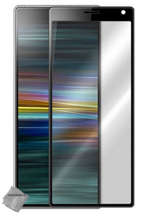Film de protection verre trempe incurve integral pour Sony Xperia 10 Plus - NOIR