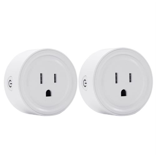 Smart WIFI Prise D'Alimentation Us Plug Commutateur pour Amazon Alexa / Accueil Google App Contrôle Blanc Pl346