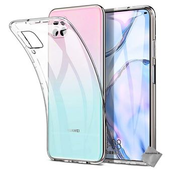 Coque Gel Transparent + Verre Trempé Pour Huawei P40 Lite - Protection Complète