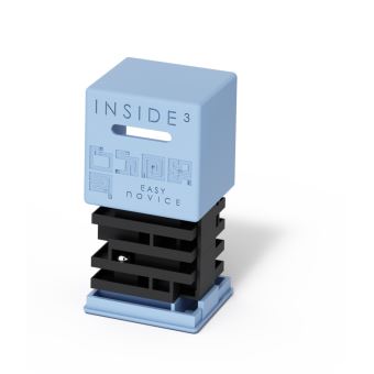 Jeu de société Inside3 Cube Labyrinthe Easy Novice Bleu