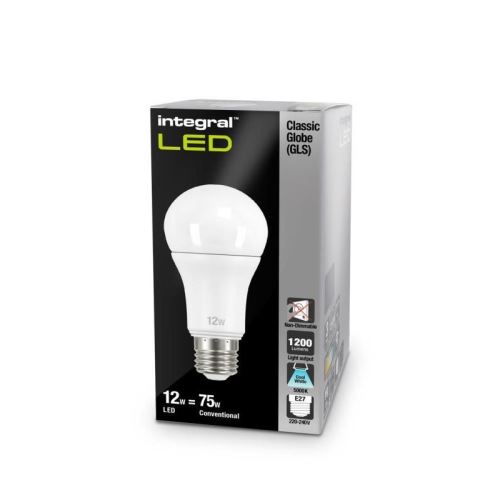 Integral led ampoule e27 10.5w/1100lm équivalent a 75w 5000k
