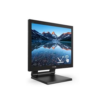 Philips B Line 172B9TL - Écran LED - 17" - écran tactile - 1280 x 1024 SXGA @ 60 Hz - TN - 250 cd/m² - 1000:1 - 1 ms - HDMI, DVI-D, VGA, DisplayPort - haut-parleurs - texture noire