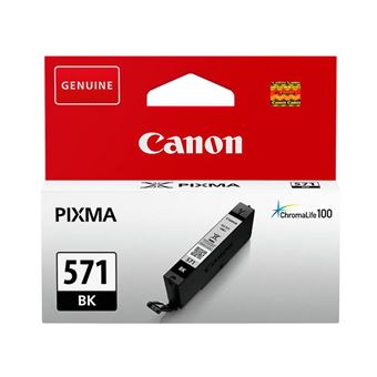 Cartouche Imprimante Canon Cli 571 Bk - Noir