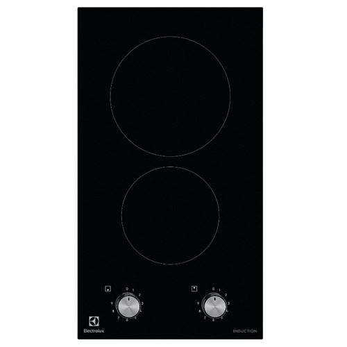 Electrolux SÉRIE 300 LIT30210C - Table de cuisson à induction - 2 plaques de cuisson - Niche - largeur : 27 cm - profondeur : 49 cm - noir - avec bord droit