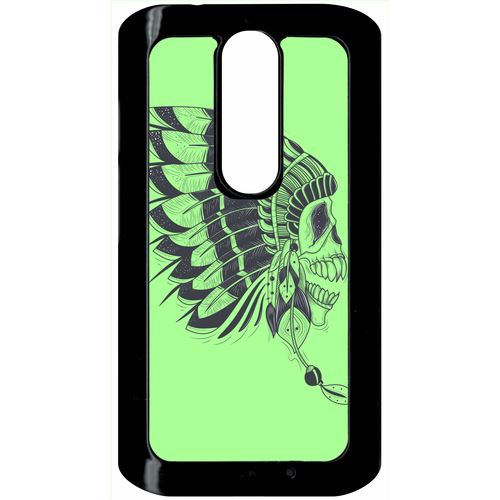 Coque Motorola Moto X Force Indien Vert