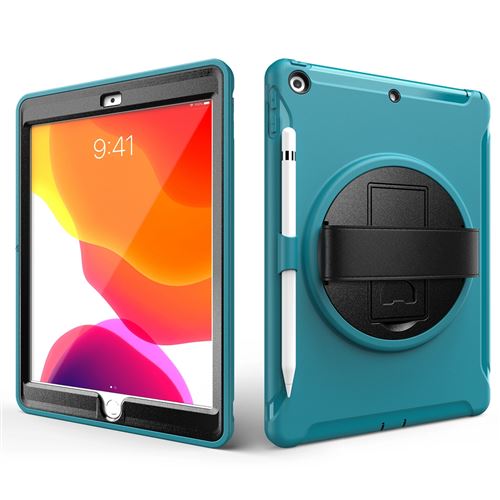 Karylax - Coque de Protection Intégrale et Support (Couleur Turquoise) pour  Apple iPad 8 10.2 Pouces (2020) - Housse Tablette - Achat & prix