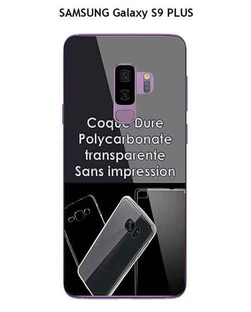 Coque SAMSUNG Galaxy S9 PLUS Transparente (coque dure)