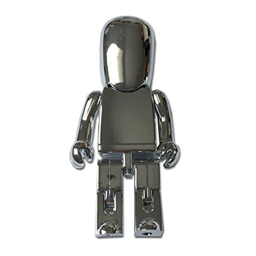 Belle qualité Robot USB Flash Drive 8 Go  mémoire Stick Stockage de Données  Clé  Métal Couleur Argent