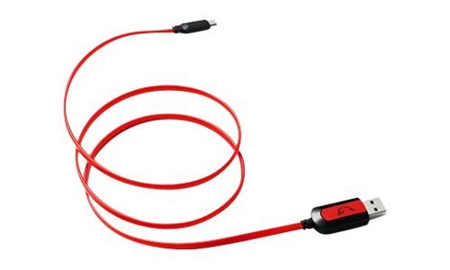 WE Gamium - USB-kabel - USB-C (M) naar USB (M) - 1 m - rood
