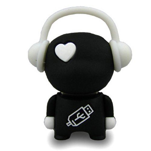 818-TEch No36100020016 clé USB (16 Go) drôle musique DJ 3D noir