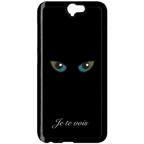 Coque Htc A9 Je Te Vois Yeux De Chat