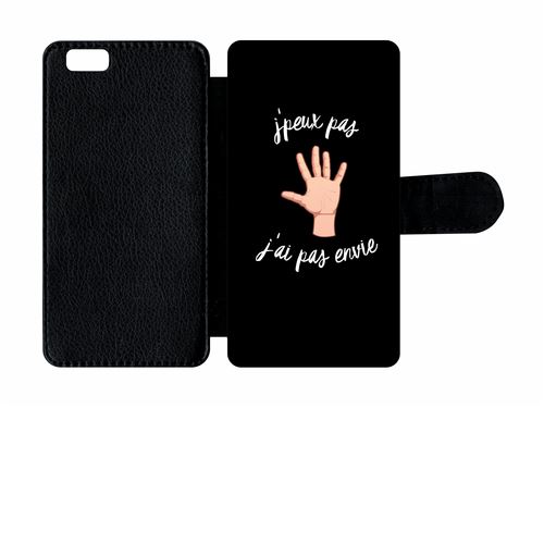 Etui À Rabat Apple Iphone 6s J Peux Pas J Ai Pas Envie