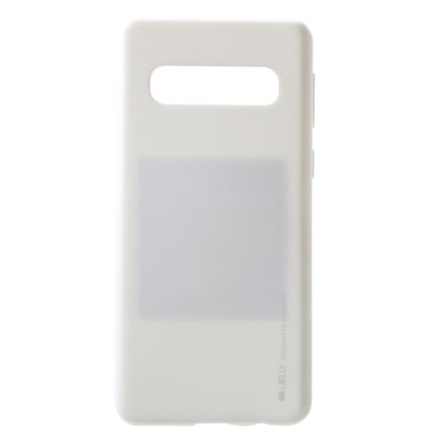 Coque en TPU gel argent pour votre Samsung Galaxy S10