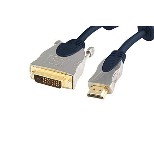 shiverpeaks Jeu de sp77488 Professional Câble HDMI Bleu foncé