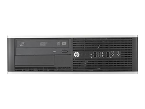 HP Compaq 8200 Elite - SFF Core i3 2100 - RAM 2 Go - HDD 250 Go - DVD SuperMulti - HD Graphics 2000 - Gigabit Ethernet - Win 7 Pro 64 bits - moniteur