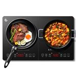 Plaque de cuisson induction amzchef 2 foyers 3500 W 44 cm