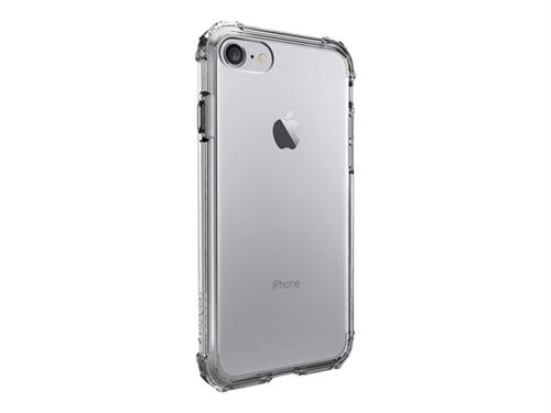 Spigen Crystal Shell - Achterzijde behuizing voor mobiele telefoon - polycarbonaat, thermoplastic polyurethaan (TPU) - donker kristal - voor Apple iPhone 7