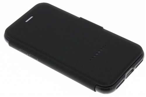 Gear4 D3O Oxford - Flip cover voor mobiele telefoon - D3O, thermoplastic polyurethaan (TPU) - zwart - voor Apple iPhone 7