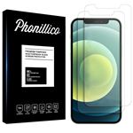 Verre Trempé pour iPhone 12 PRO MAX (6,7) [Pack 2] Film Vitre Protection Ecran Phonillico®