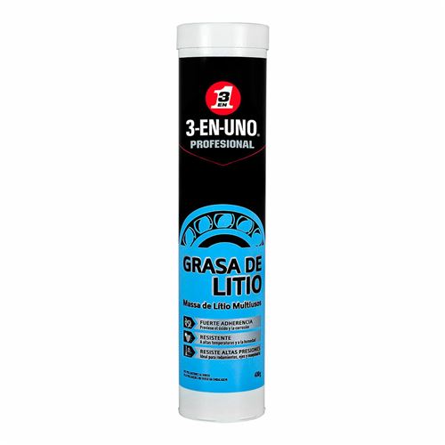 3-EN-UNO - Grasa De Litio Cartucho 400 Gr