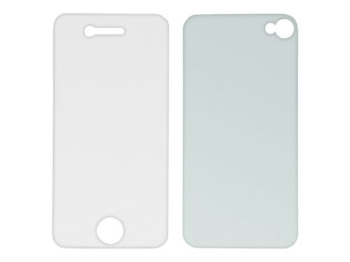 Hama Protective Foil - Schermbeschermer voor mobiele telefoon - transparant - voor Apple iPhone 4
