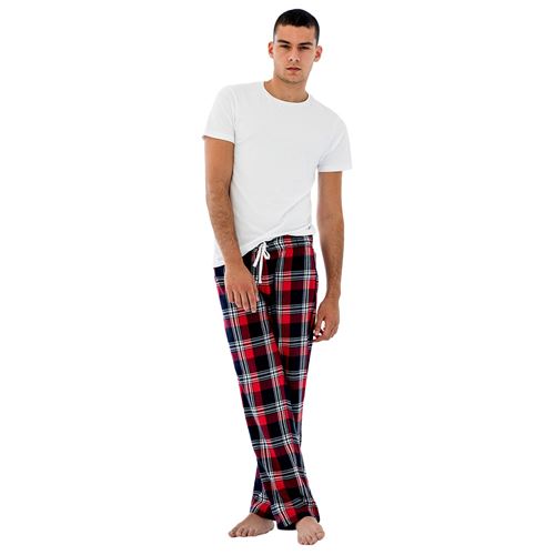 Pantalon tartan rouge homme top