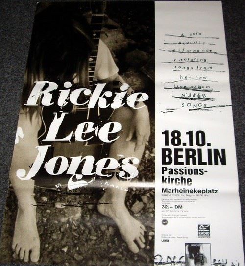 Acheter Rickie Lee Jones - 60x84 cm - AFFICHE / POSTER État correct - 17,99 € Rickie Lee Jones - 60x84 cm - AFFICHE / POSTER État correct - N/A reconditionné disponible sur Fnac