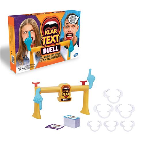 Hasbro Jeux e1917100 klartext Duel, Adultes Jeu