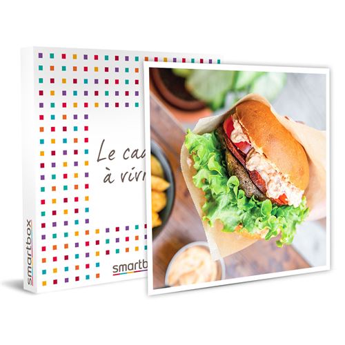 SMARTBOX - Repas 100 % vegan et éthique avec boissons pour 1 personne à Paris - Coffret Cadeau