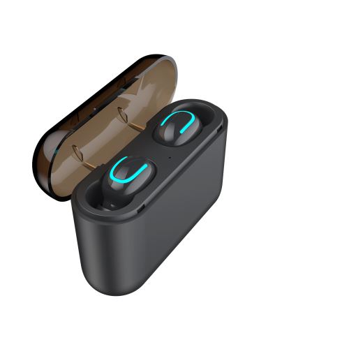 Ecouteurs HBQ-Q32U Bluetooth 5.0 Oreillettes Sans Fil TWS Sport Noir