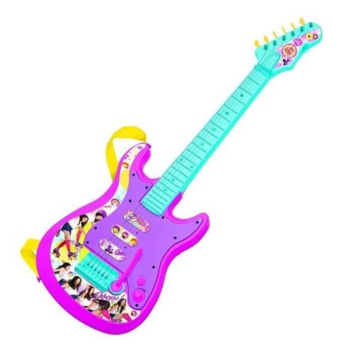 Soy luna guitare électronique avec levier - 3 sons - 6 cordes - 5 rythmes - 5 mélodies - amplificateur reig