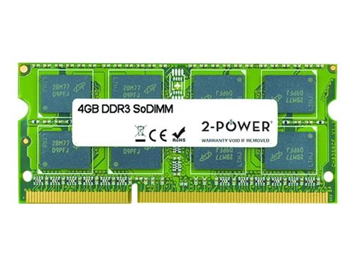 2-Power - DDR3 - 4 Go - SO DIMM 204 broches