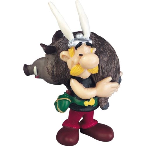 Plastoy Unisexe Enfants Multicolore Figurine Asterix Portant Un Sanglier - Image 3