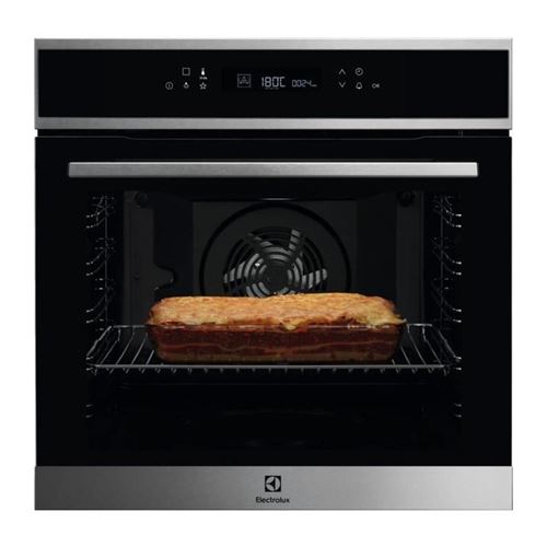 Electrolux FLEX SurroundCook 600 EOF7P00X0 - Four - intégrable - niche - largeur : 56 cm - profondeur : 55 cm - hauteur : 59 cm - avec système auto-nettoyant - classe A+ - inox