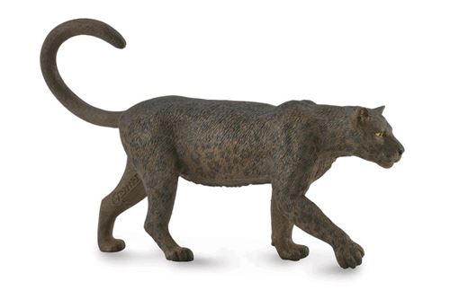 Collecta animal sauvage léopard junior 12,7 cm caoutchouc noir