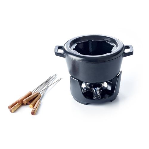 Non Communiqué Noir Service À Fondue Nori 2L - Beka - Acier