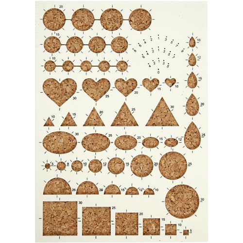 Creotime planche de piquage en bois unisexe 21x15cm