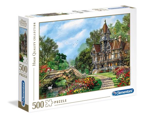 Puzzle Clementoni - Vieux Cottage, 500 pièces