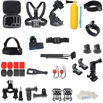 Compatible Gopro Hero 13 à 3 Kit Accessoires GoPro YEHOLDING 25-en-1 - Compatible Hero 13-3, SJ4000, Etc. Kit Action Cam