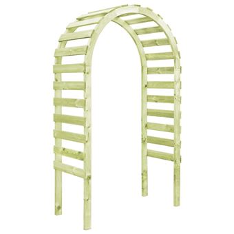Vidaxl Pergola De Jardin 130x60x230 Cm Bois De Pin Impregne