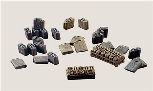 Jerrycans Italeri 1/35