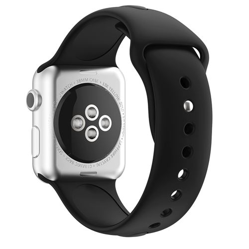 Acheter Bracelet en Silicone pour bracelet de montre Apple 44mm 40mm 42mm  38mm 42 mm bracelet de montre intelligente bracelet de Sport bracelet iWatch  série 3 4 5 6 se