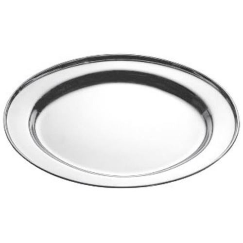 Util home plateau ovale 4615235 ø40cm gris